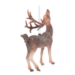 Deer Christmas Ornament | Brown | 14 Cm