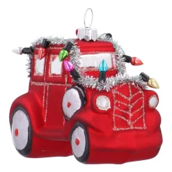 Detailed Car With Christmas Tree Ornament For Car Lovers