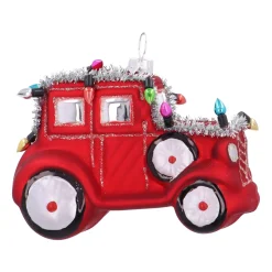 Detailed Car With Christmas Tree Ornament For Car Lovers