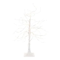 Elegant White Birch Tree With LED Lights