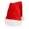 Flanel Santa Hat 30x60cm Red