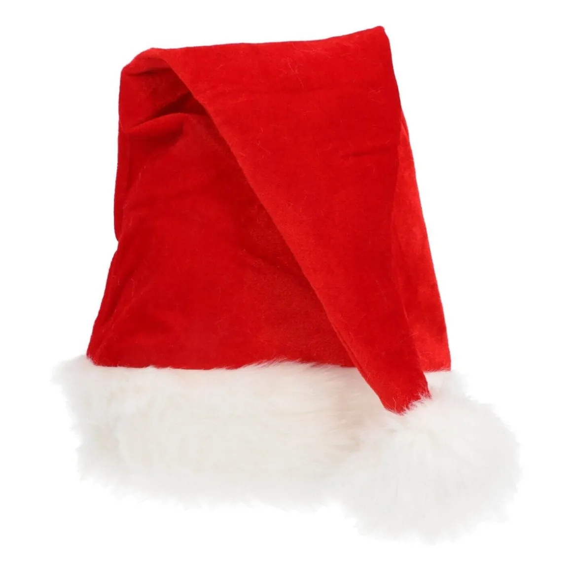 Flanel Santa Hat 30x60cm Red