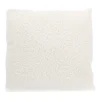 Fresh White Teddy Throw Pillow