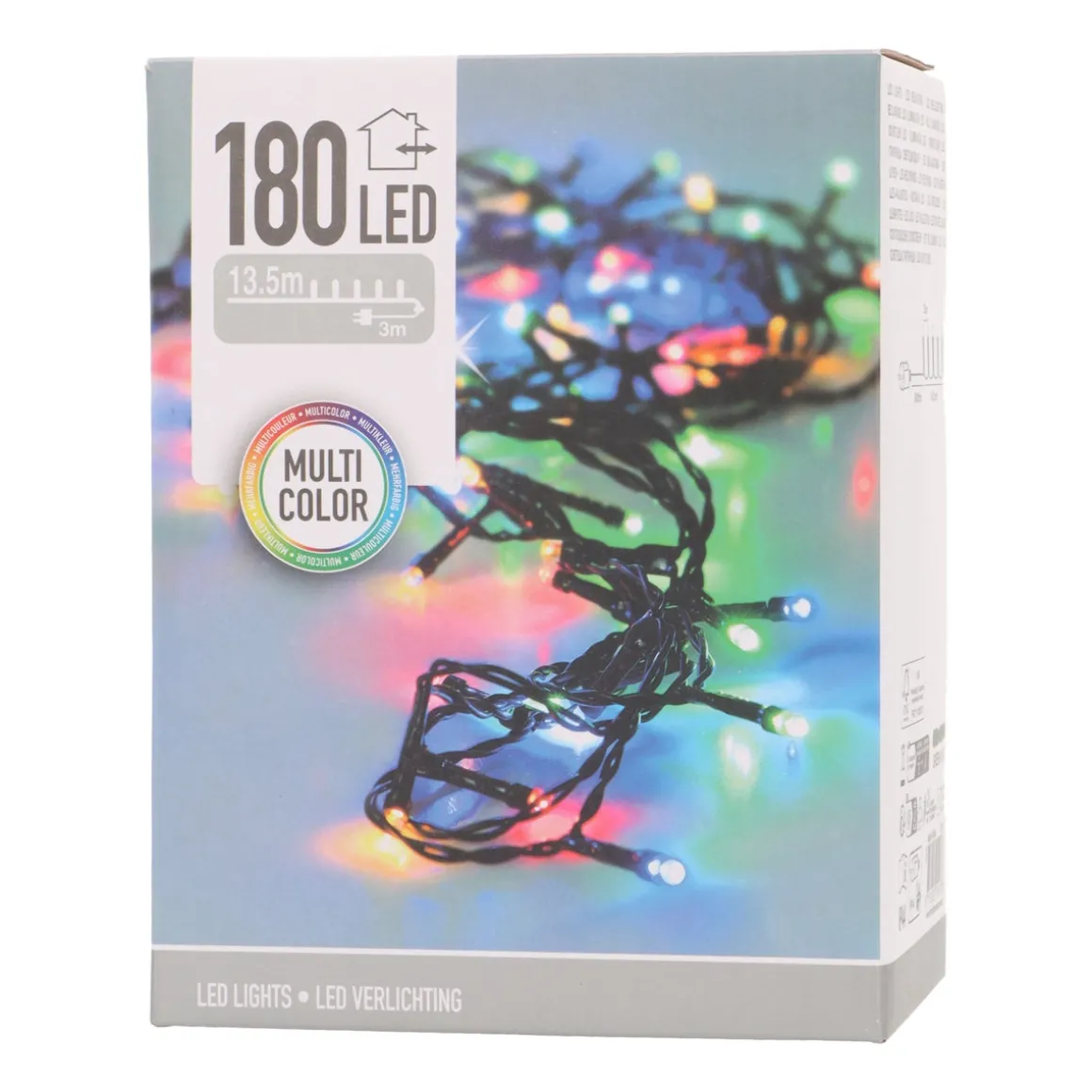 Fun String Lights With 180 Multicolor LEDs