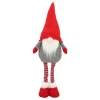 Funny Christmas Gnome With A Red Knitted Hat