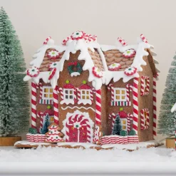 Gingerbread House | Handcrafted | LED | 20cm High
