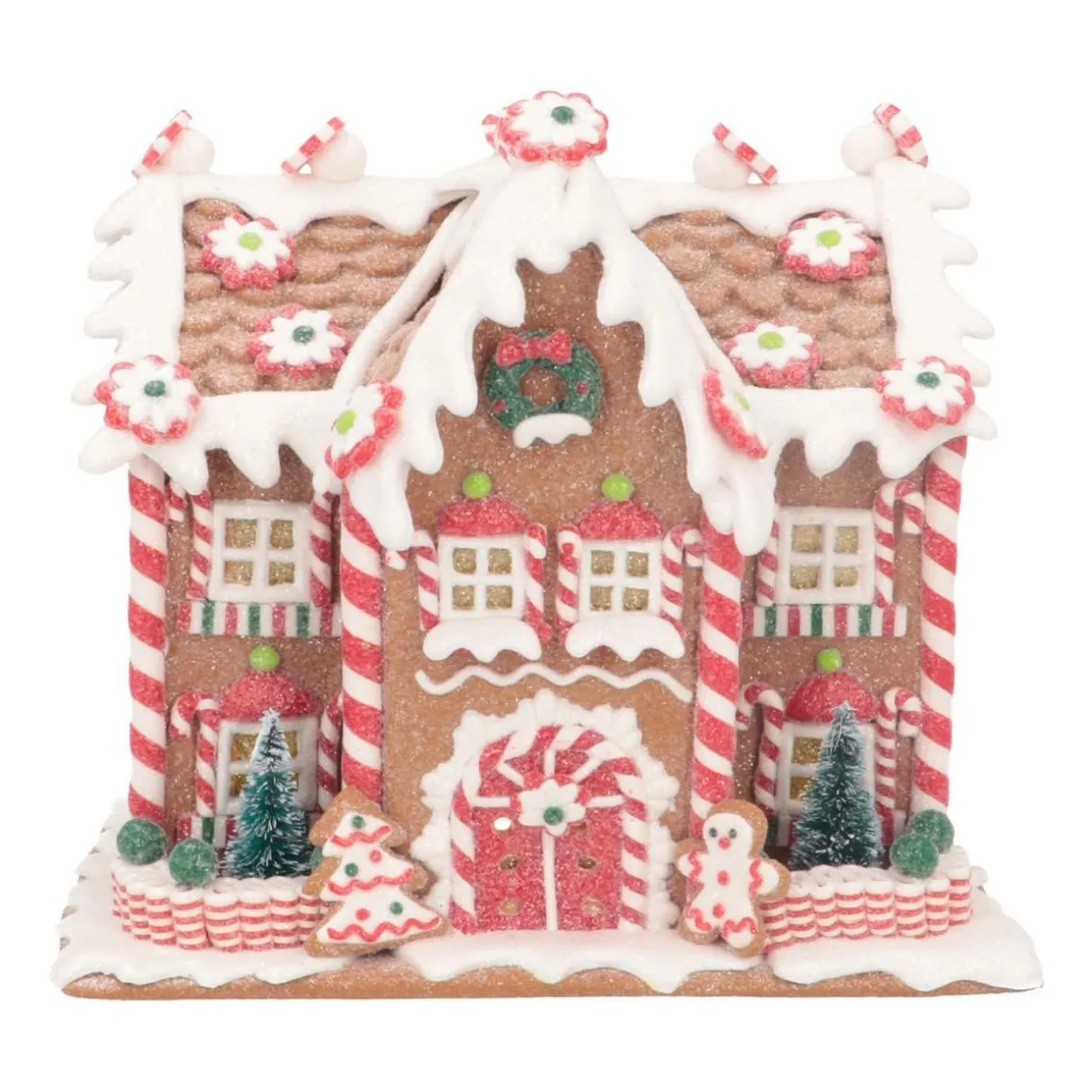 Gingerbread House | Handcrafted | LED | 20cm High
