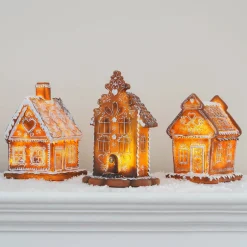 Gingerbread House | LED Lighting | Polyresin | 20cm