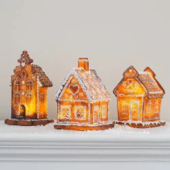 Gingerbread House | LED Lighting | Polyresin | 18cm