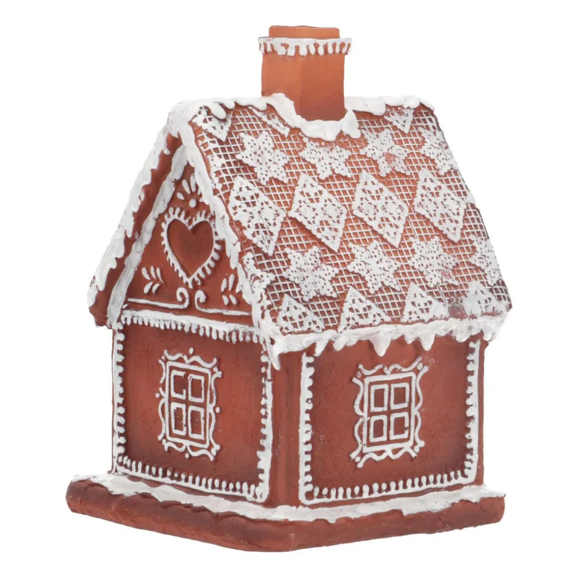 Gingerbread House | LED Lighting | Polyresin | 18cm