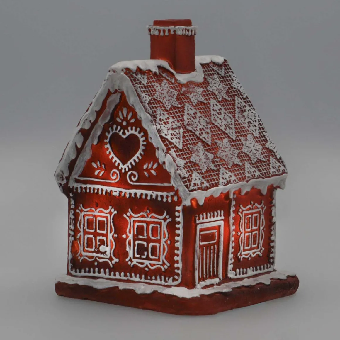 Gingerbread House | LED Lighting | Polyresin | 18cm
