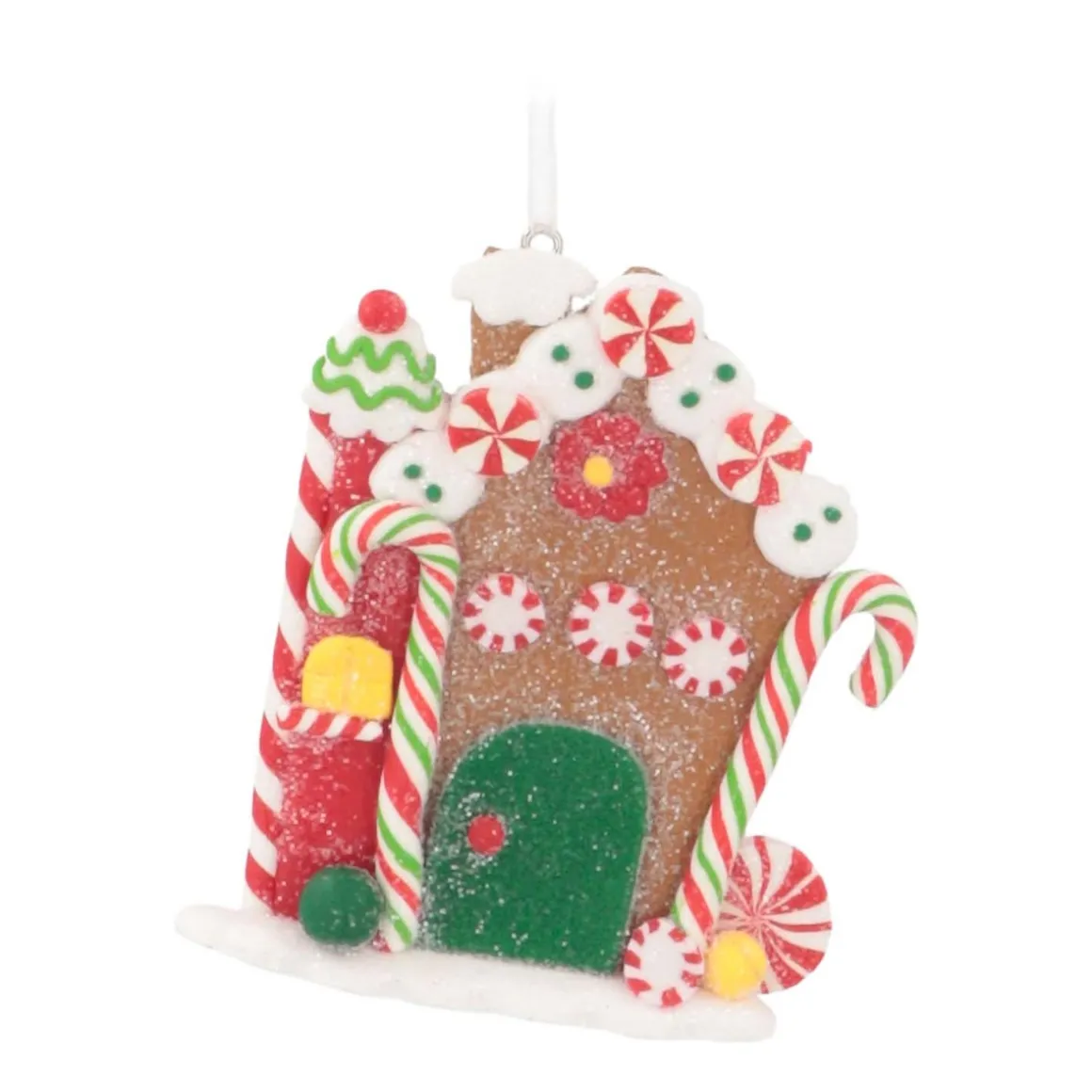 Gingerbread House Ornament | Clay | 10cm / 4"