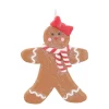 Gingerbread Woman Ornament | Handmade | 11 Cm