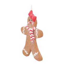 Gingerbread Woman Ornament | Handmade | 11 Cm