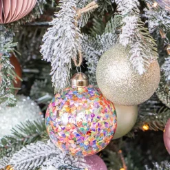 Glass Bauble Confetti | Multicolour | 8 Cm