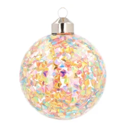 Glass Bauble Confetti | Multicolour | 8 Cm