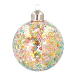 Glass Bauble Sequins | Multicolour | 8 Cm