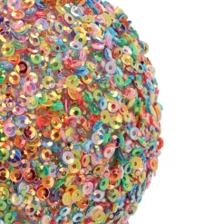 Glass Bauble Sequins | Multicolour | 9 Cm