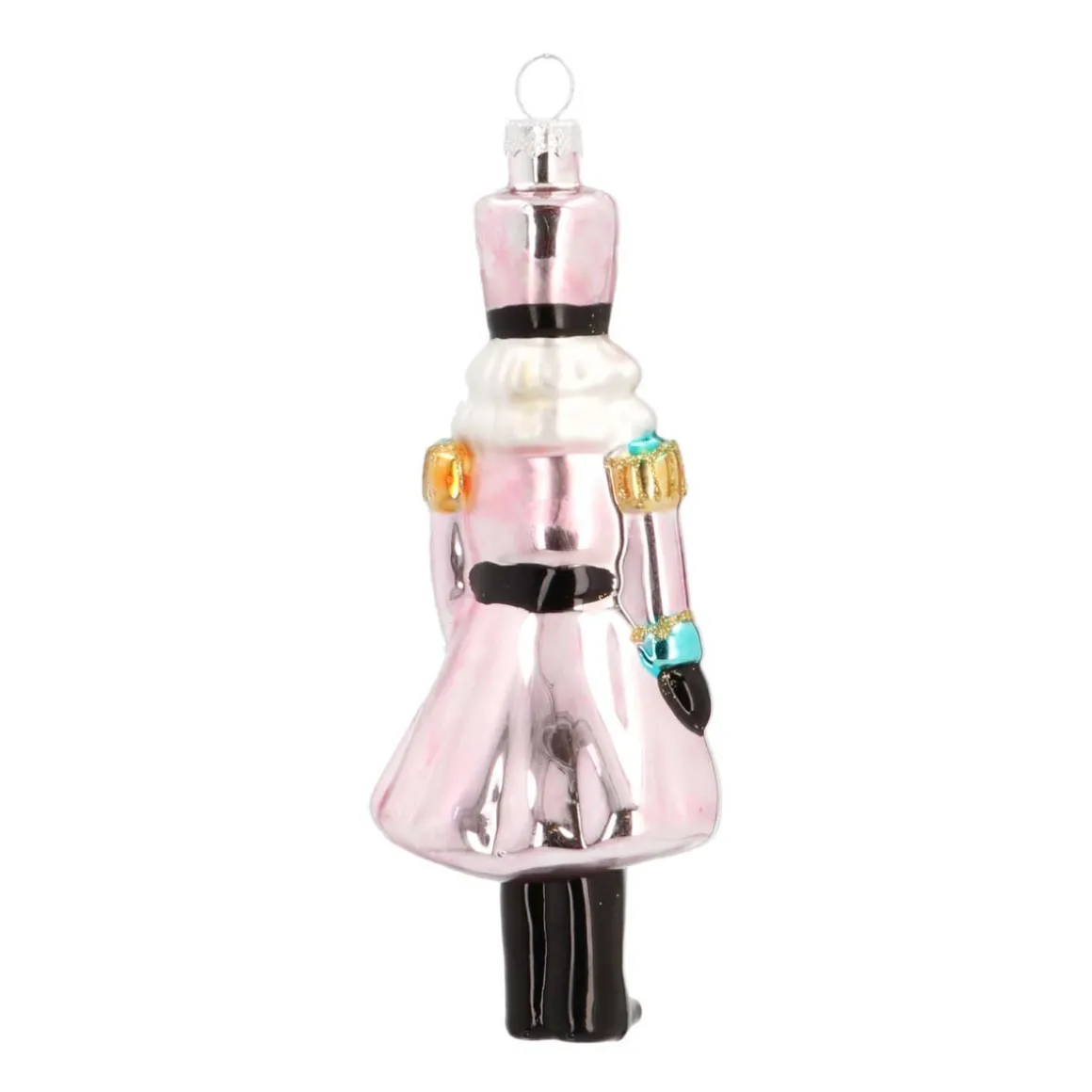Glass Christmas Ornament Nutcracker King | 16 Cm