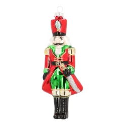 Glass Nutcracker 16 Cm