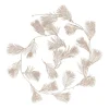 Glitter Feathers Garland 260cm Champagne