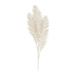 Glitter Leaf Branches Champagne 70 Cm