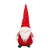 Gnome In Red Outfit With Bendable LED Hat