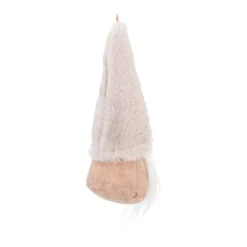 Gnome Ornament | Taupe | Fabric | 20cm