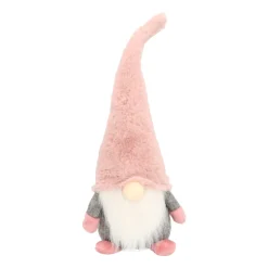 Gnome With Arms And Feet And Pink Hat 35cm