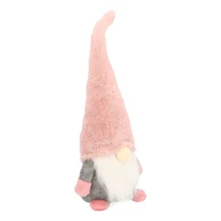 Gnome With Arms And Feet And Pink Hat 35cm