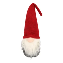 Gnome With Burgundy Red Hat 30cm