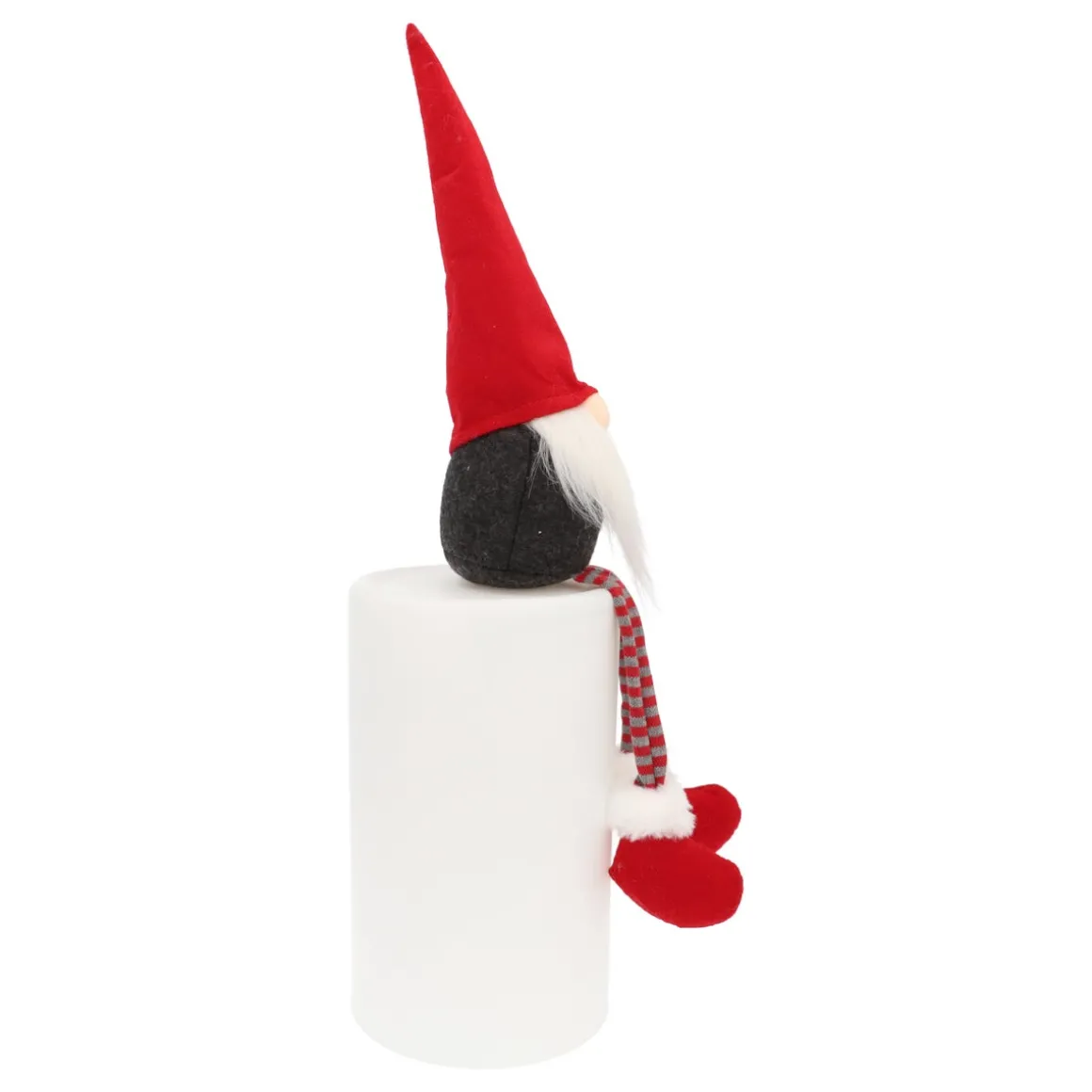 Gnome With Dangling Legs 52 Cm Red