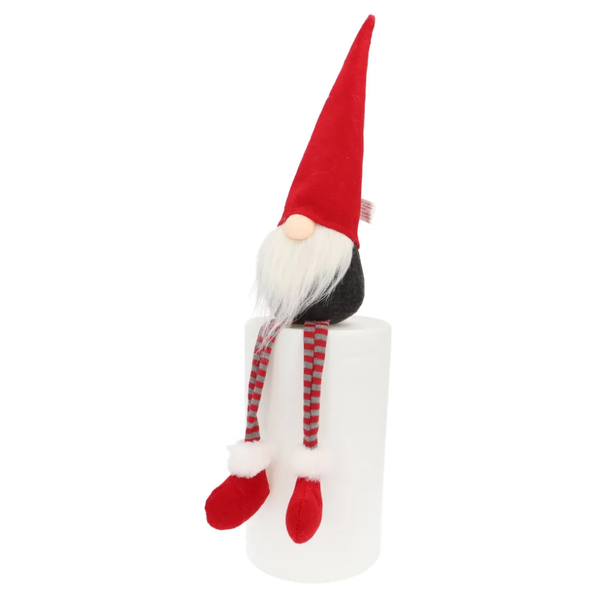 Gnome With Dangling Legs 52 Cm Red