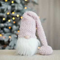 Gnome With Long Hat | Pink | 63cm