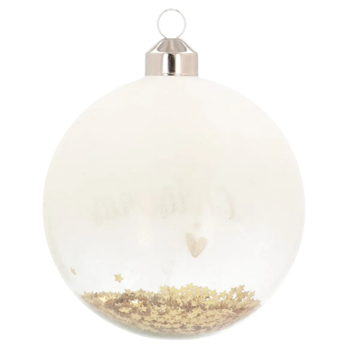 Gold Christmas Bauble 'Baby's First Christmas'