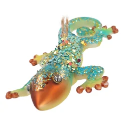 Gold Gecko Ornament For An Exotic Christmas Decoration