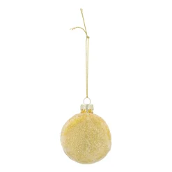 Gold Macaron Christmas Ornament