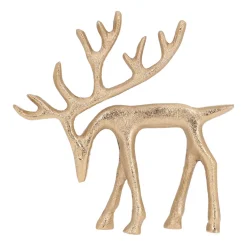Gold Reindeer With Head Down