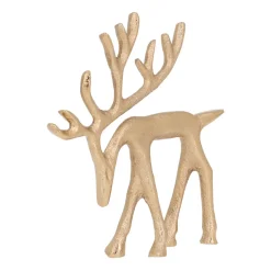 Gold Reindeer With Head Down