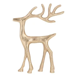 Gold Reindeer With Head Up