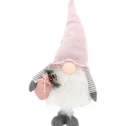 Gonk With Extendable Legs | Pink Grey | 108 Cm