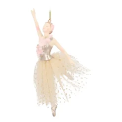 Graceful Christmas Ornament With Lace Tutu