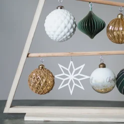 Green Paper Christmas Ornament 8 Cm