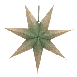 Green Paper Star Lantern 45 Cm