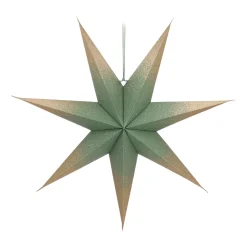 Green Paper Star Lantern 60 Cm