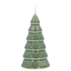 Green Porcelain Tree Christmas Ornament