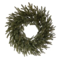 Green Realistic Christmas Wreath 60 Cm