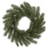 Green Realistic Christmas Wreath 35 Cm