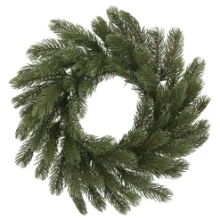 Green Realistic Christmas Wreath 35 Cm