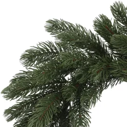 Green Realistic Christmas Wreath 35 Cm